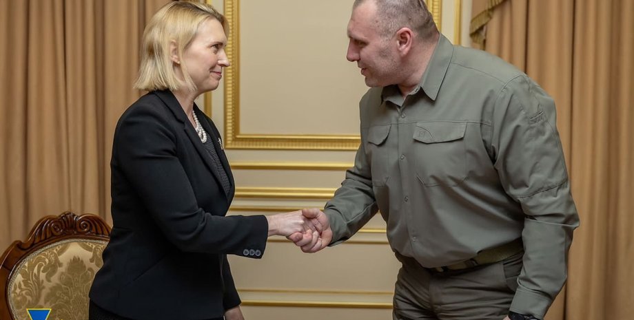 СБУ, Василий Малюк, посол США в Украине, встреча с послом, Бриджит Бринк, российско-украинская война