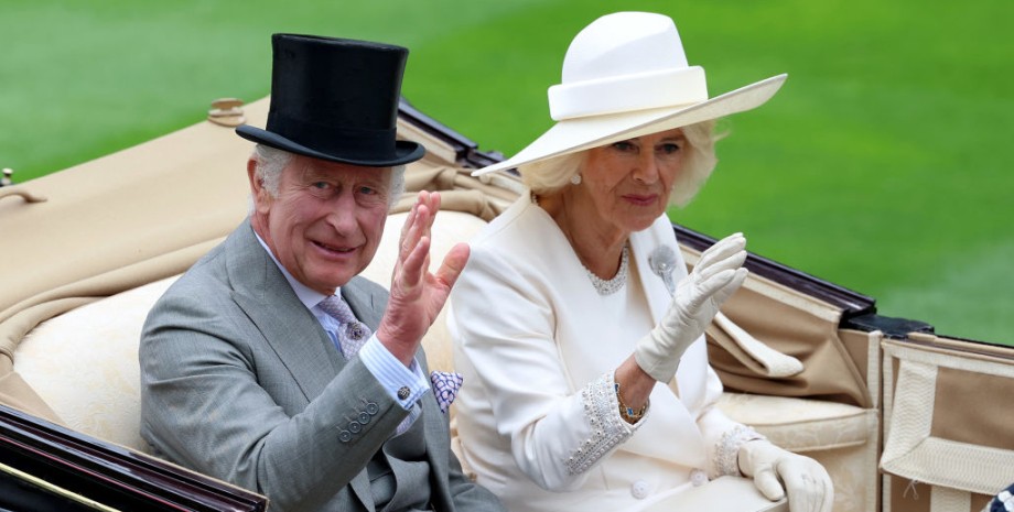 Король Чарльз и королева Камилла, роял аскот, Royal Ascot, королева камилла стиль