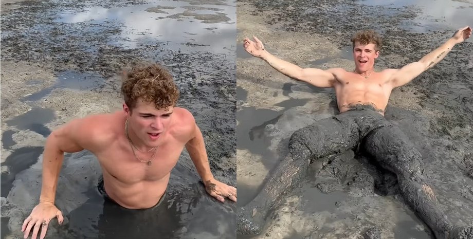 Как выбраться из зыбучих песков, блогер, любитель острых ощущений, зыбучие пески, грязный пляж, прилив и отлив, лайфхак