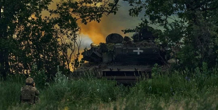 танк ВСУ, техника ВСУ, военная техника, ВСУ, война в Украине