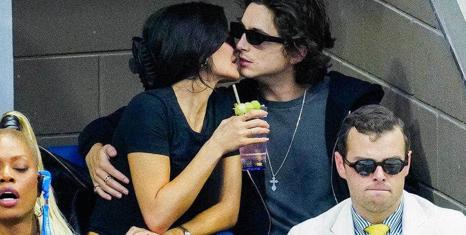 Us Open, Кайли Дженнер, Кайли Дженнер и Тимоти Шаламе поцелуй, Тимоти Шаламе