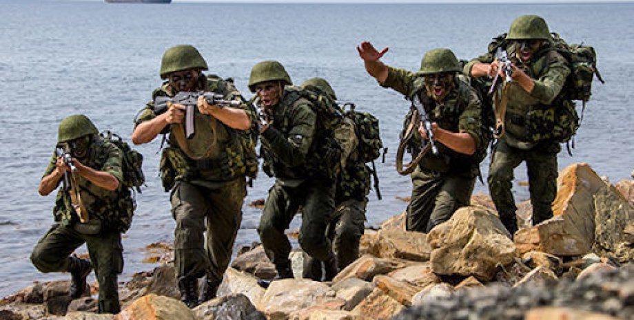 Laut Dmitry Pletenchuks Marine -Sprecher haben die Kämpfer der Streitkräfte dies...