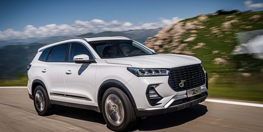 DR 7.0, DR 7.0 Turbo, Chery Tiggo 8, кроссовер Chery Tiggo