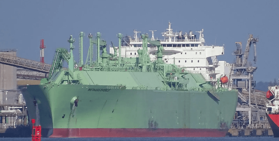 Танкер Arctic Metagaz РФ Танкер Arctic Metagaz РФ під час рейсу