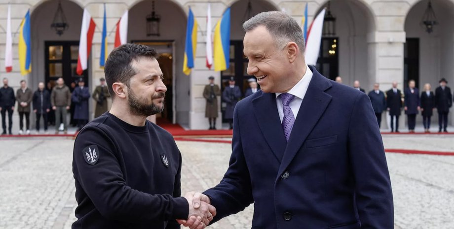 зеленський, дуда, Україна позов в СОТ, Україна Польща зерно, Польща зброя для України, Польща вибори, конфлікт України з Польщею, українське зерно Польща,