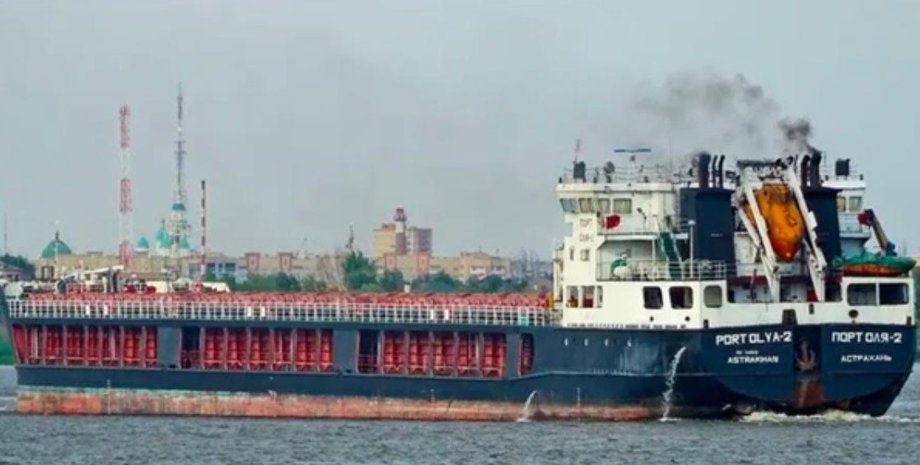 Порт Оля-4 РФ після удару 15 серпня