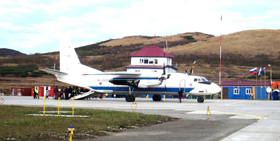палана, аэропорт, ан-26, фото
