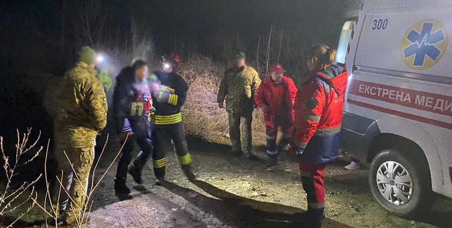 спроба перетнути кордон, рятувальники, ДСНС, прикордонники