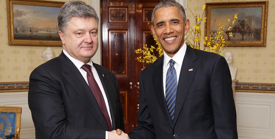 Петр Порошенко и Барак Обама / Фото: Пресс-служба президента