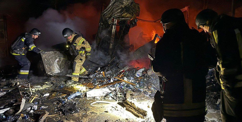 обстрел Днепропетровской области ВС РФ ударили по магазину в Самаре