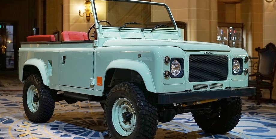 Land Rover, Land Rover Defender, Oshe Adventure, Авто, Автомобили, Рестомод, Внедорожник, Фото