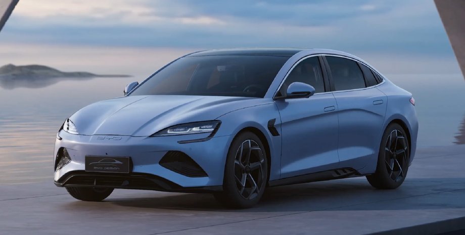 BYD Seal, новый BYD Seal, электромобиль BYD, китайский электромобиль