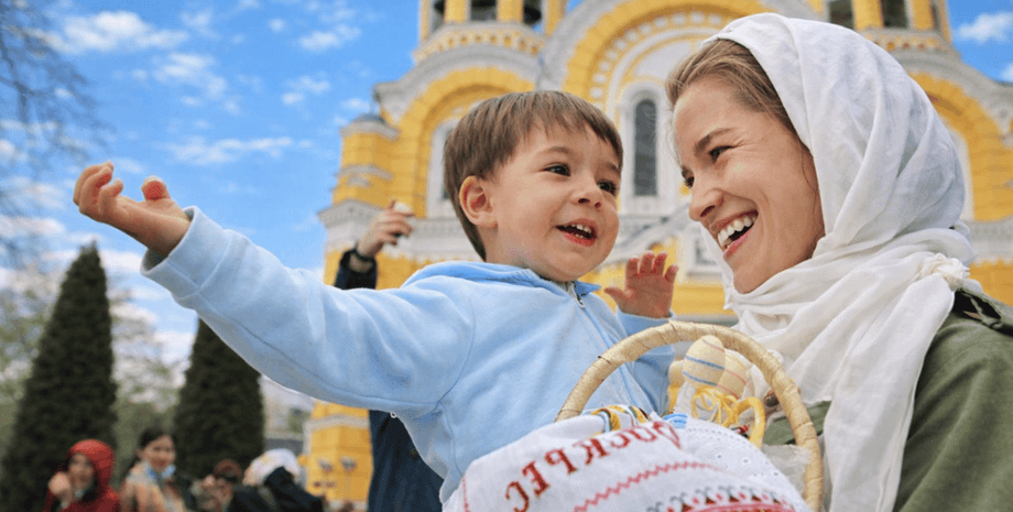 привітання на великдень