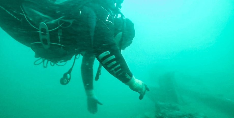 водолаз, затонувшее судно, феодосия