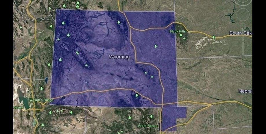 Колорадо, Вайоминг, США, штат, аннексия, присоединение