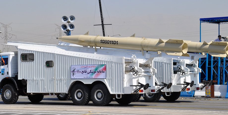 Иранские ракеты Fateh-110