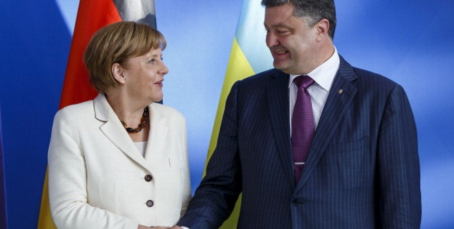 Ангела Меркель и Петр Порошенко / Фото: Getty Images
