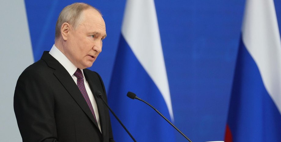 Владимир Путин, президент России, глава Кремля, война РФ против Украины