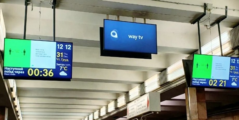 киев, метро, табло, метрополитен, поезд