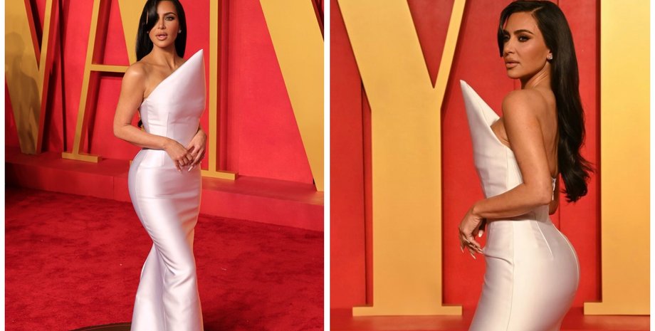 Сукня Кім Кардаш'ян на премії Оскар 2024