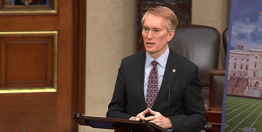 Джеймс Лэнкфорд, сенатор, республиканец, Конгресс США, помощь Украине, фото