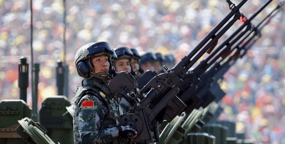 Військовослужбовці армії Китаю, китайські військові, солдати НВАК, військові НВАК