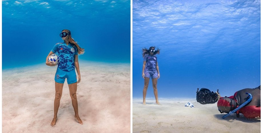 Дэвид Бекхэм, футбол, клуб Дэвида Бекхэма, Интер Майами, фотосессия, океан