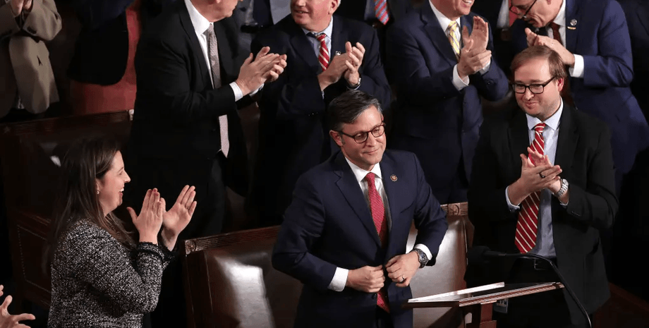 Майк Джонсон, палата представителей, республиканец, помощь, война