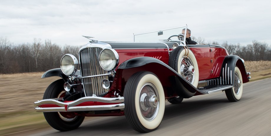 Duesenberg J, Packard Twelve, Packard Eight, Cadillac V16, Ferrari 250, Mercedes 300, Mercedes 540, ретро-авто