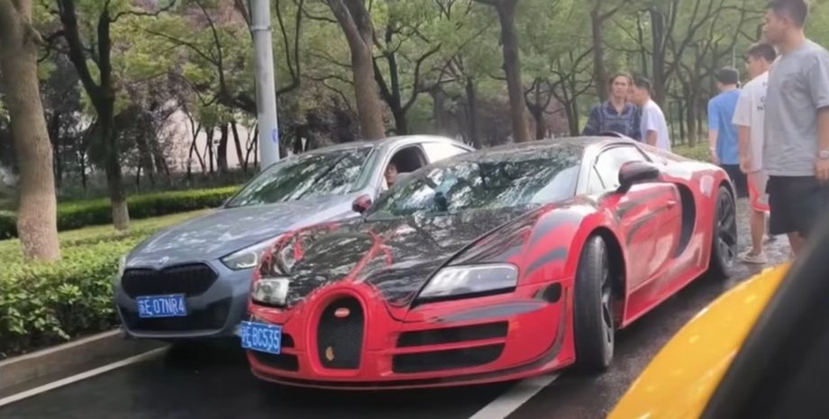 Bugatti, Bugatti Veyron, BMW, BMW 2 Gran Coupe, Китай, Водії, Авто, Автомобілі, Відео, ДТП