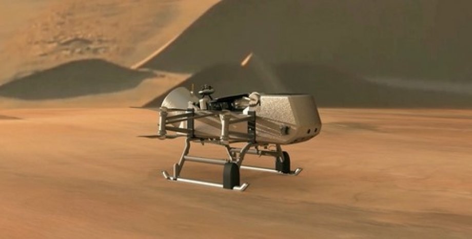 Dragonfly, космічний апарат, Титан