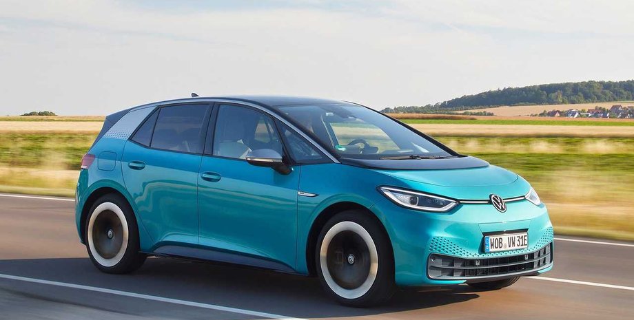 электромобиль Volkswagen, электрокар Volkswagen, новый Volkswagen, электромобиль Фольксваген