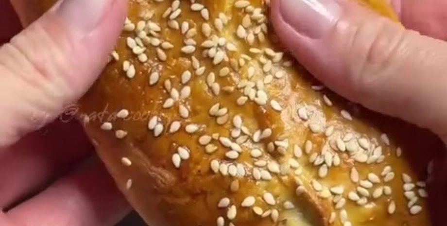 пирожки с яйцом, выпечка