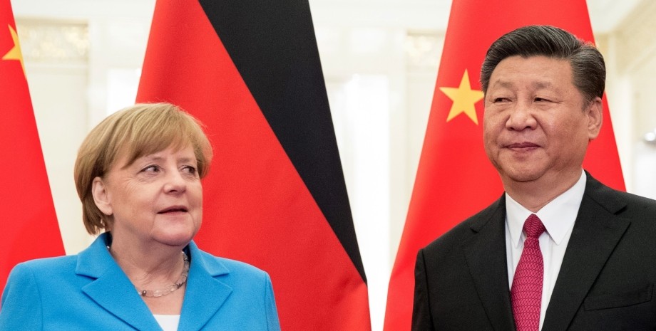 Ангела Меркель, Си Цзиньпин, Германия, Китай