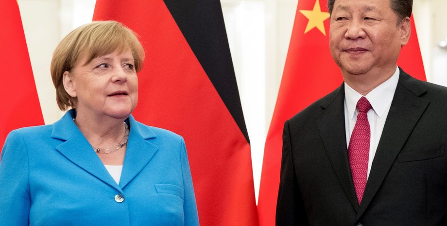Ангела Меркель, Сі Цзіньпін, Німеччина, Китай