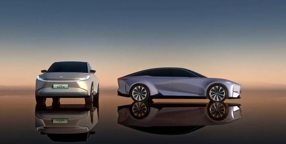 электромобили тойота, электромобили Toyota, Toyota bz, Электрокроссовер Toyota