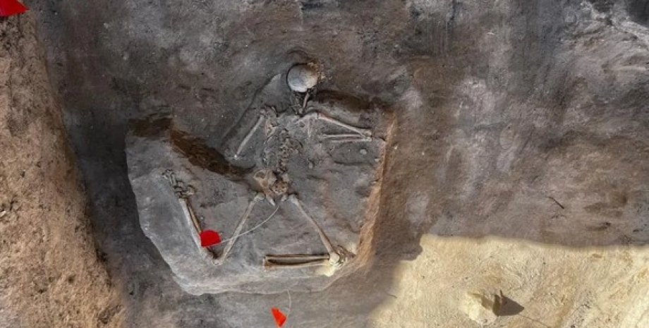 скелет скелет, Урарту, Турция, древние люди