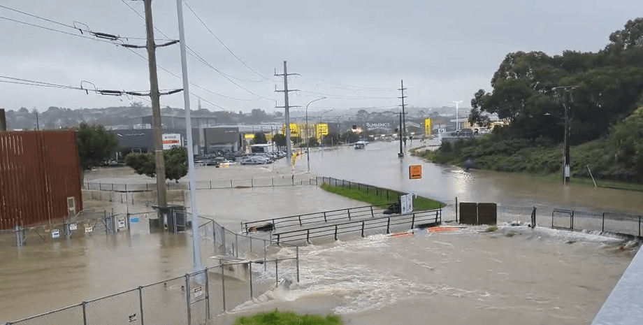 Наводнение в Новой Зеландии
