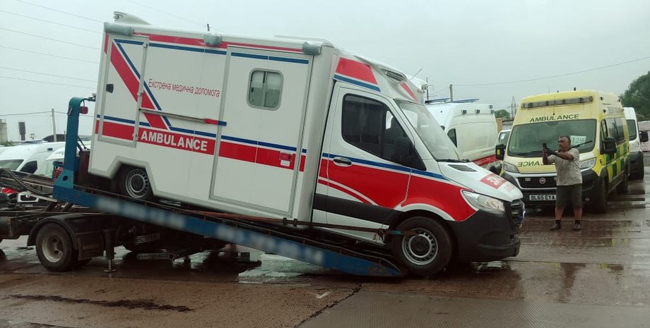 Mercedes-Benz Sprinter, скорая помощь, авто скорой помощи, карета скорой помощи, гуманитарная помощь