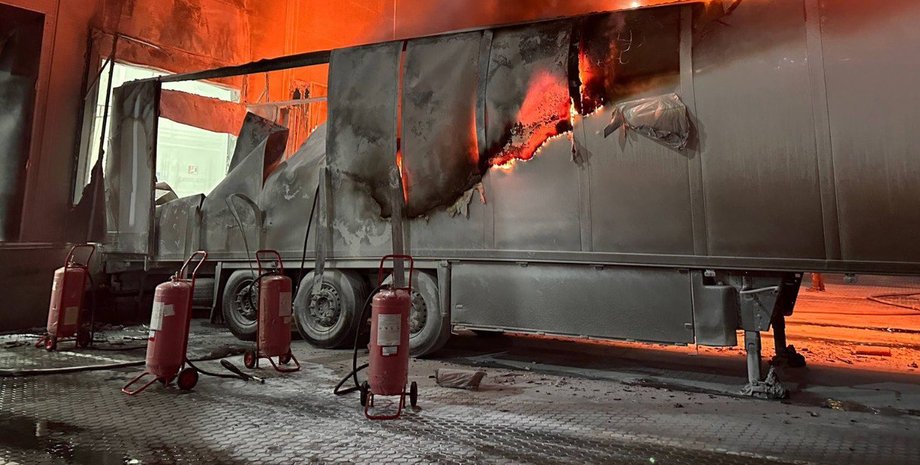 В Одессе сгорели посылки Новой почты