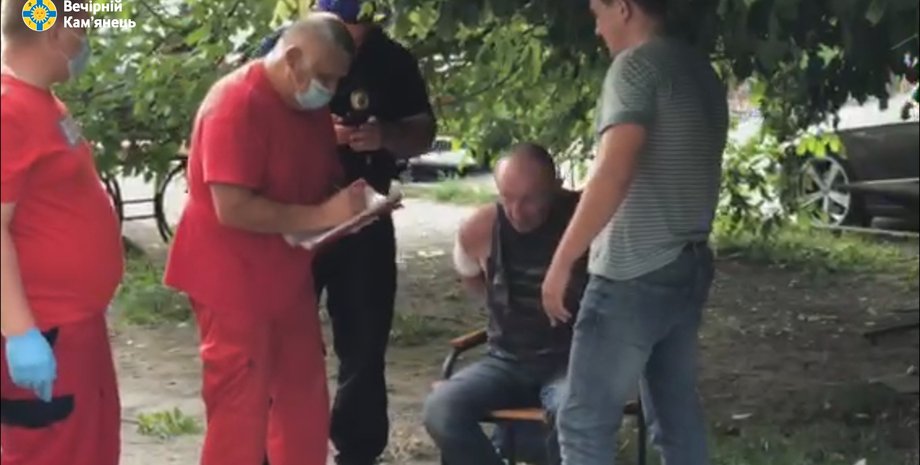 взрыв, взрыв в Каменец-Подольском, подрыв гранаты