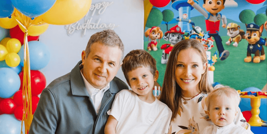 Катя Осадчая и Юрий Горбунов, день рождения юрия горбунова, сыновья юрия горбунова, сыновья кати осадчей