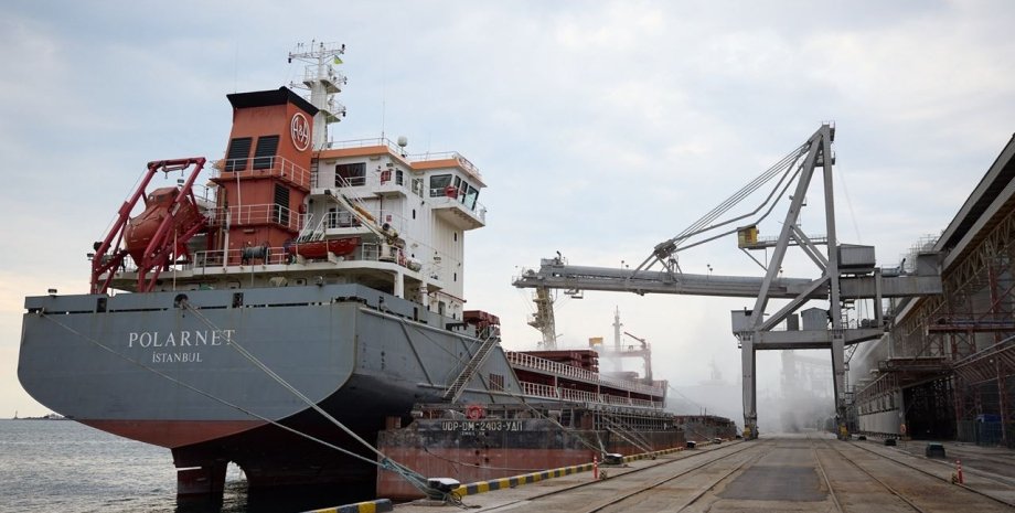 корабель polarnet istambul, постачання зерна, зернова угода
