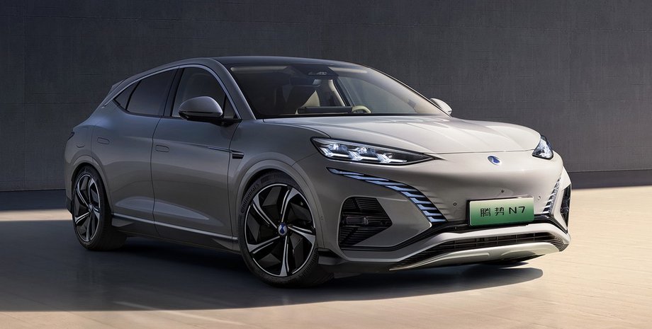 Новый BYD Denza N7, BYD Denza N7, кроссовер BYD, BYD Denza, электромобиль BYD
