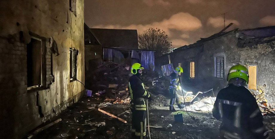 Дроны-камикадзе Shahed-136, Шахеды, РФ ночная атака, РФ атака дронами, Украина атака БПЛА