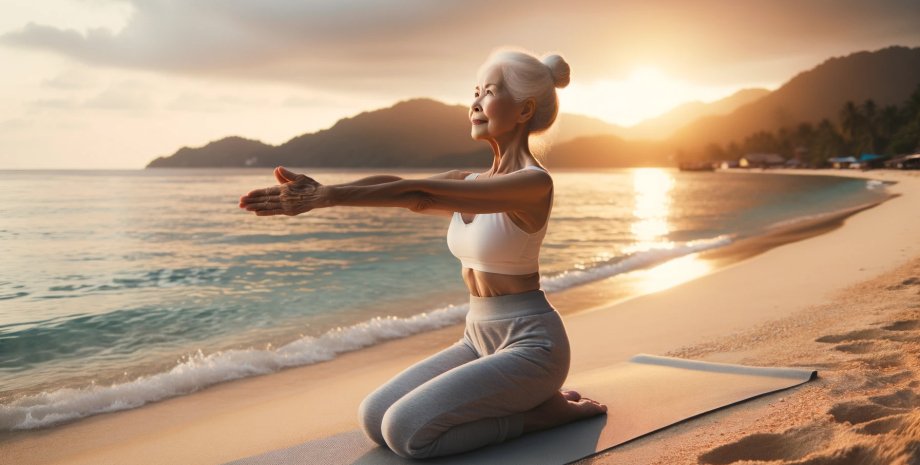 здорова старість здоров'я, міцний організм, пенсінонерка, жінка, старість