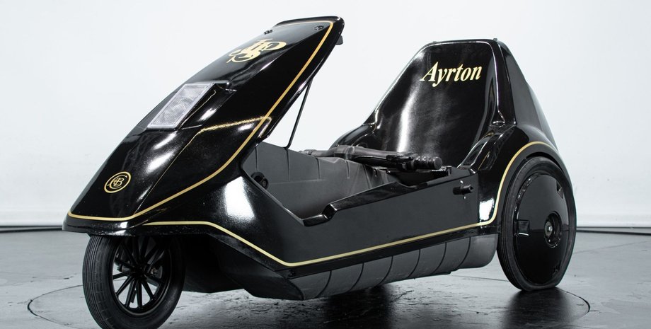 Sinclair C5, скутер Sinclair C5, Айртон Сенна