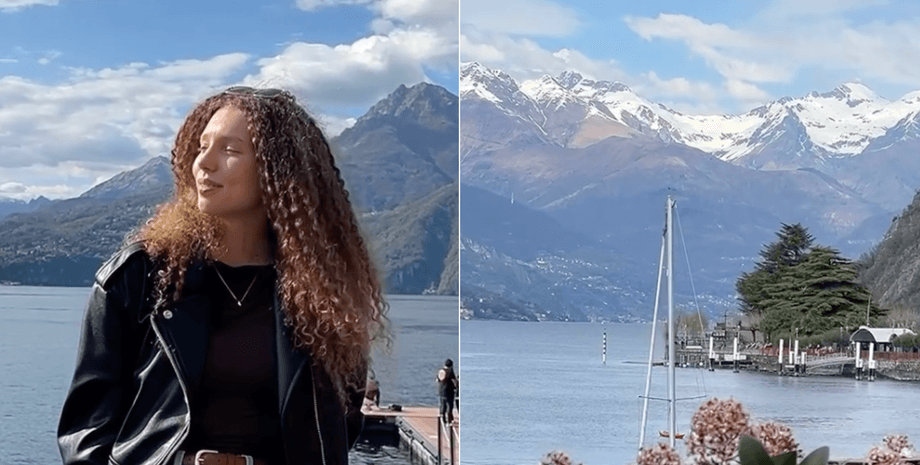 Украинка посетила озеро Комо и раскрыла цены на него