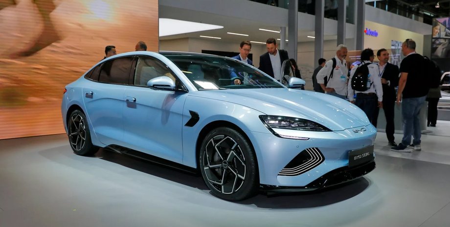 BYD, BYD Seal, Авто, Автомобили, Электрокары, Электромобили, Фото, Новинки, Продажи, Европа