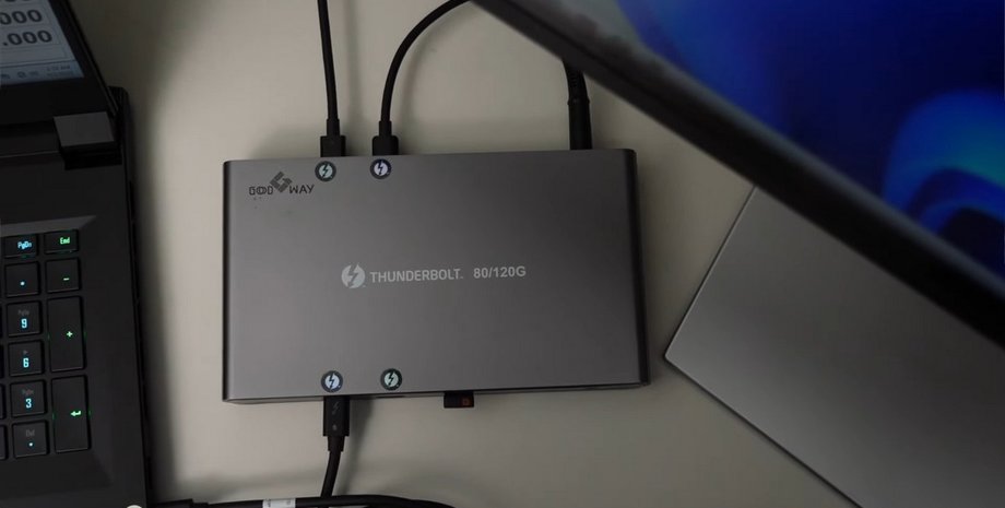 Thunderbolt 5, разъем, порт, кабель, док-станция